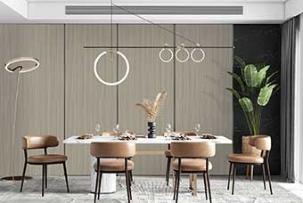 鹰潭轻奢风格-餐厅