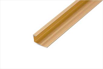 鹰潭航空纤维墙咔铝合金边条（钛金氧化）