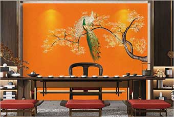 鹰潭森佰汇航空纤维墙咔（春花秋月）